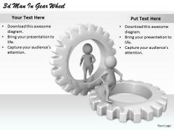 2513 3d man in gear wheel ppt graphics icons powerpoint
