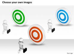 2513 3d man moving towards target ppt graphics icons powerpoint