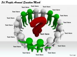 2513 3d people around question mark ppt graphics icons powerpoint