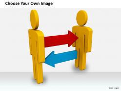 2513 3d people exchanging ideas ppt graphics icons powerpoint