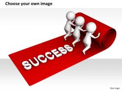 2513 3d people on success path ppt graphics icons powerpoint
