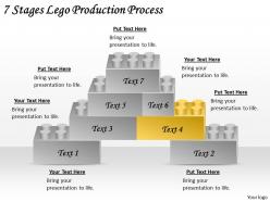 53894044 style variety 1 lego 7 piece powerpoint presentation diagram infographic slide