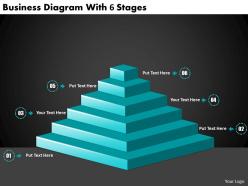 2613 business ppt diagram business diagram with 6 stages powerpoint template