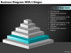 2613 business ppt diagram business diagram with 6 stages powerpoint template