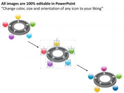 2613 business ppt diagram five stages around circle powerpoint template
