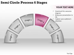 13560221 style circular semi 6 piece powerpoint presentation diagram infographic slide