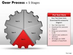 26 gears process 5 stages
