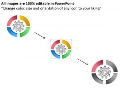 42790742 style variety 1 gears 4 piece powerpoint presentation diagram infographic slide