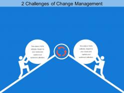 2 challenges of change management