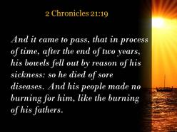 2 chronicles 21 19 he died in great pain powerpoint church sermon