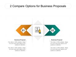 2 compare options for business proposals