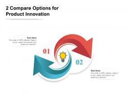 2 compare options for product innovation
