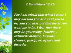 2 corinthians 12 20 i am afraid that when powerpoint church sermon