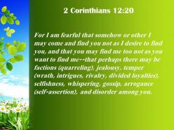 2 corinthians 12 20 i am afraid that when powerpoint church sermon