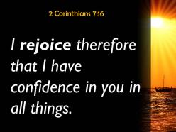 2 corinthians 7 16 i can have complete confidence powerpoint church sermon