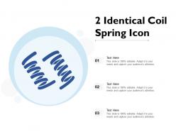 2 identical coil spring icon