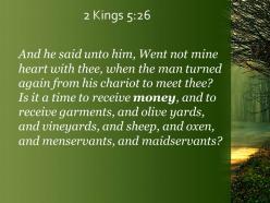 2 kings 5 26 is this the time to take powerpoint church sermon