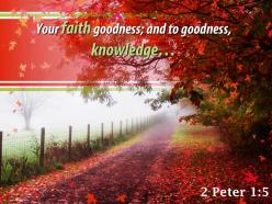 2 peter 1 5 your faith goodness and to goodness powerpoint church sermon