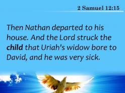 2 samuel 12 15 after nathan had gone home powerpoint church sermon