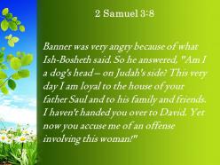 2 samuel 3 8 you accuse me of an offense powerpoint church sermon