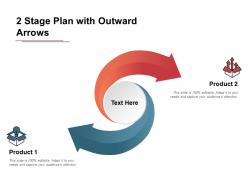 2 stage plan with outward arrows