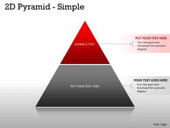 72809825 style layered pyramid 2 piece powerpoint presentation diagram infographic slide