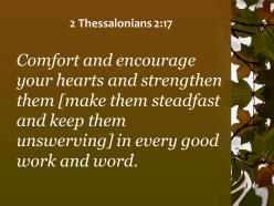 2 thessalonians 2 17 you in every good deed powerpoint church sermon