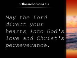 2 thessalonians 3 5 may the lord direct your hearts powerpoint church sermon