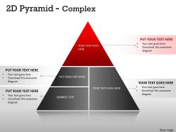 2d pyramid complex design with 4 stages