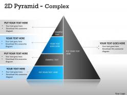 55739274 style layered pyramid 5 piece powerpoint presentation diagram infographic slide