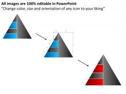55739274 style layered pyramid 5 piece powerpoint presentation diagram infographic slide