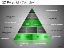 2d pyramid complex powerpoint presentation slides db