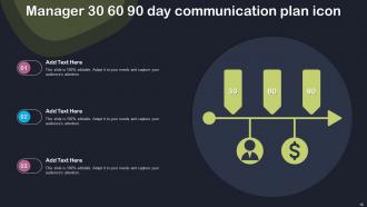30 60 90 Day Communication Plan Powerpoint Ppt Template Bundles Image Informative