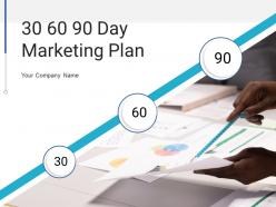 30 60 90 day marketing plan project goals advertising strategy product promotion