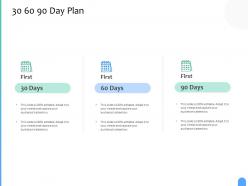 30 60 90 day plan c1233 ppt powerpoint presentation pictures format ideas