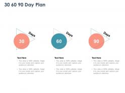 30 60 90 day plan management l1083 ppt powerpoint presentation files