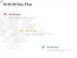 30 60 90 day plan management l736 ppt powerpoint presentation portfolio