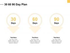 30 60 90 day plan management l908 ppt powerpoint presentation outfit