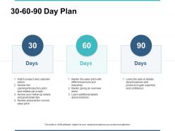 30 60 90 day plan ppt powerpoint presentation diagram graph charts