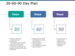 30 60 90 Day Plan Ppt Styles Example Topics