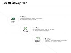 30 60 90 day plan timeline f873 ppt powerpoint presentation summary ideas