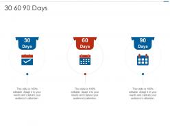 30 60 90 days automated devops approach ppt inspiration background