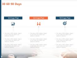 30 60 90 days m36 ppt powerpoint presentation infographics files