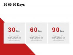 30 60 90 days management c982 ppt powerpoint presentation icon rules
