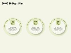 30 60 90 days plan a1093 ppt powerpoint presentation infographics designs download