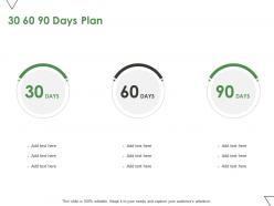 30 60 90 days plan a369 ppt powerpoint presentation slide