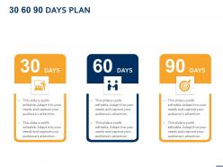 30 60 90 Days Plan A859 Ppt Powerpoint Presentation Summary Aids