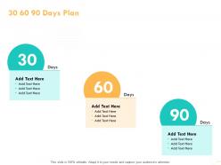 30 60 90 days plan attention n218 ppt powerpoint presentation influencers