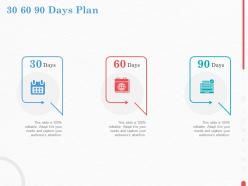 30 60 90 days plan audiences attention n204 ppt powerpoint presentation file