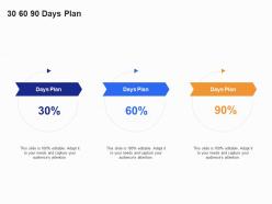 30 60 90 Days Plan B2B Customer Segmentation Approaches Ppt Information